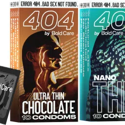 404 Ultra Thin Chocolate Flavored + Super Nano Thin Condom-image-30