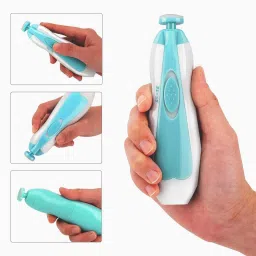 Baby Nail Trimmer Electric -AA Battery Powered(Not Included), 6-in-1 Safe Baby-image-49