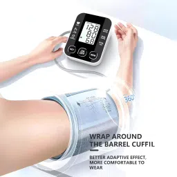 Balson Monitor with LED Display & BLSN-32 Finter Tip Digital Oximeter (Combo Pack) BLSN-S10 Upper Arm Fully Automatic Blood Pressure Bp Monitor image 5