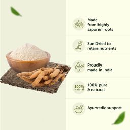 neuherbs Organic Shatavari Powder|Ayurvedic Care To Balance Women's Health|No Additives image 5