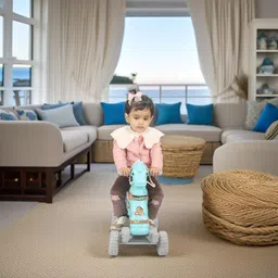 toyprofessor Baby Horse Rider for Kids 1-5 Years Birthday Gift for Kids Rideons & Wagons Non Battery Operated Ride On-picture-46