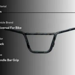 auto trends Kerala Handle CUSTOMISED Handle bar Clip-on Handle Bar image 2