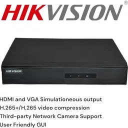 HIKVISION DS-7604NI-Q1 NVR 1 SATA interface for HDD connection,upto 8 TB capacity per HDD, Security Camera image 2