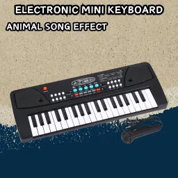 (Piano Keyboard) Toy with 37 Key, Recording and Mic, Adapter for DC Power E52 (Piano Keyboard) Toy with 37 Key, Recording and Mic, Adapter for DC Power E52 Analog Portable Keyboard-image-39