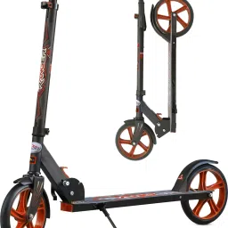 Ranger Folding Kick Scooter for Aeronautical Grade with 4 Adjustment Levels-image-1