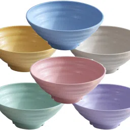 Polypropylene Cereal Bowl 900ml Large Cereal Wheat Straw Bowls for Kitchen, Ramen, Pasta, Oatmeal-20
