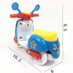k a enterprises Mini scooter unbreakable car toy set ( set of 2)- Multi color image 2