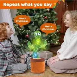 libra Cactus Toy for Babies, Singing Cactus Toy with LED Light, Repeating Cactus Toy That Repeats What You Say image 5