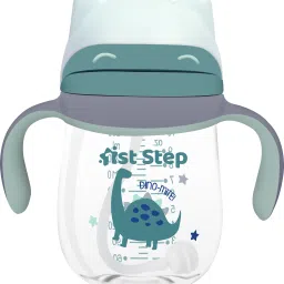 TRITAN Anti-Spill Soft Silicone Weighted Straw Baby Sipper Cup with Twin Handle-21