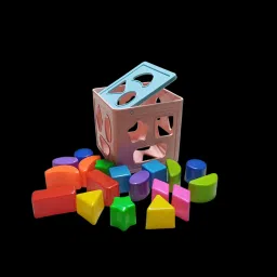 3D Shape Learning Cube Toy-image-92