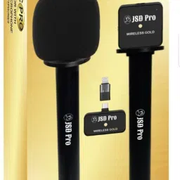 jsd pro -Media Mic-For All Types of Smartphone - Handheld Adaptor with Built-In Wireless Microphone image 5