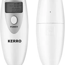 LCD BreathAnalyzer,White Alcohol Detector,Quick for Alcohol Testing Tool Sensor Analytical Scale-25