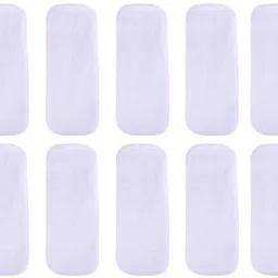 Reusable Washable Highly Absorable 4 Layer Microfiber Insert Liner for Reusable Diaper (pack Of 10)-30