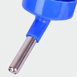 the dds store 250ML Water Fountain Bottle with Holder for Pet Dwarf Hamster Mice Gerbil Rat Chinchillas Guinea Pig Squirrel Rabbit Small Animal Water Fountain Dispenser - Blue image 3