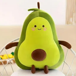Adorable Avocado Plush Toy and Pillow – Lovable Huggable, Soft Giant Stuffed Toy - 35 cm-image-15