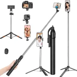 Sconzi Y17 Selfie Stick Tripod Long 170cm with Tripod & Remote XX17 Tripod, Monopod Kit, Tripod Kit-43
