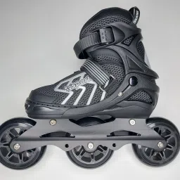 3 Wheel Adjustable with 100 MM PU In In-line Skates - Size 6-9 UK-picture-3