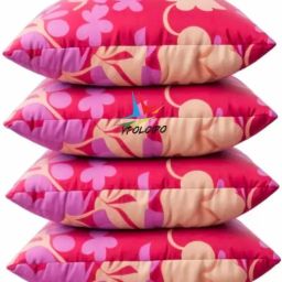 LUXURY Polyester Fibre Solid Sleeping Pillow Pack of 4-17