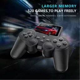 S10 Handheld Console with 2.4-Inch Screen, 520 Games Black Edition-2