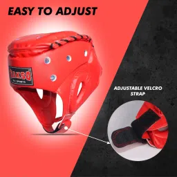 Karate Head Guard and Taekwondo Head Guard Medium Boxing Head Guard-image-37