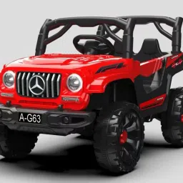 MERC RED (1-5YRS) 12V BATTERY Jeep Battery Operated Ride On-19