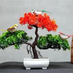Bonsai Wild Artificial Plant with Pot-image-85