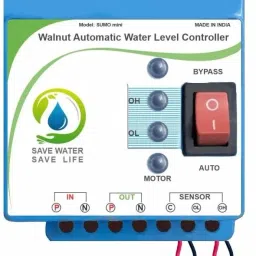 Walnut Innovations Automatic Water Level Controller for Overhead tank (Mono Block Pump Sets ) Wired Sensor Security System-23
