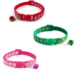 Cat collars with bell,Kitten adjustable for cats and puppies,cute kitty neckband Dog & Cat Everyday Collar-4