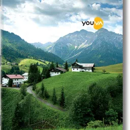 Youva Soft Bound Long Book 21x29.7 cm Single Line 100 Pages Regular Notebook Single Line 100 Pages-14