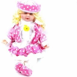 Amazing Singing Poem Doll Ability Toy for Child Girls (Pink)-image-36