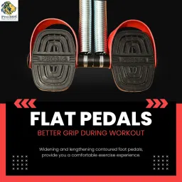 pro365 Double Spring Steel Tummy Trimmer For Fat Burning & Weight loss Exercises (RED) Ab Exerciser image 2