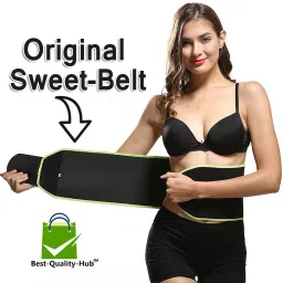 Sweat slim belt / sweat slim belt for women/ weight loss belt/ weight loss belt full body women/ weight loss machine for women/ After delivery tummy reduce belt/ tummy tucker belt for women/ tummy shaper/ slimming tummy shaper/ after delivery belt for women/ belly belt for women after delivery Women Shapewear-image-4