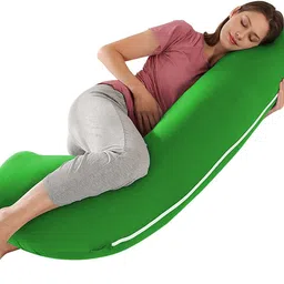 linenovation Microfibre Solid Pregnancy Pillow Pack of 1-picture-27