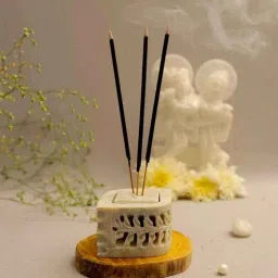 Grey Stone Incense Holder by Katkaria Creations-picture-18