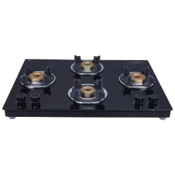 Elica 694 CT VETRO 2J (TKN CROWN DT SERIES) Toughened Glass Top 4 Burner Automatic Gas Stove (Ultra Slim Frame, Black)-picture-48