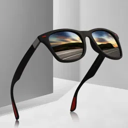 Polarized, UV Protection, Toughened Glass Lens, Gradient, Others Wayfarer Sunglasses (Free Size)-picture-45