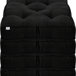 Microfibre Solid Chair Pad Pack of 4-15