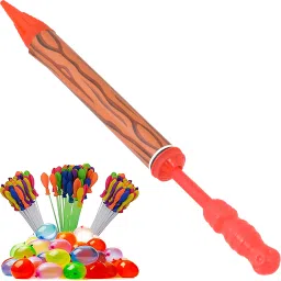 (1 Pichkari+3 Magic Balloon)for Kids Holi Festival & Summer Pool Party Beach Fun Water Gun-image-89