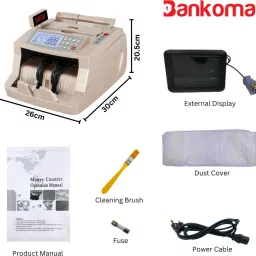 BANKOMAT Currency (Lnc Lcd Manual Value) -Inx 3050G Note Counting Machine image 3
