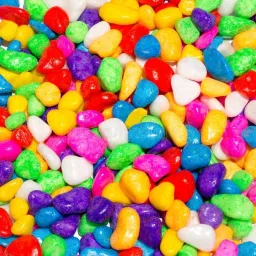 MULTI COLOR Decorative Stone For Garden/Lawn/Aquarium Decoration 1kg - Yaathumaagi® Aquarium Air Stone-image-28