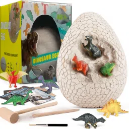 Dino Egg Dig Kit Educational Activities for Kids 1 Egg with 6 Surprise Dinosaurs-image-12