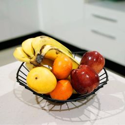 Premium Stainless Steel (SS) Fruit & Vegetable Basket – Stylish Black Stainless Steel Fruit & Vegetable Basket-image-10