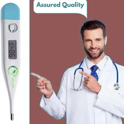RCSP Temperature Monitoring One Touch Operation For Child and Adult Quick Measurement Oral or Underarm Use for Fever Check Celsius & Fahrenheit Thermometer-2