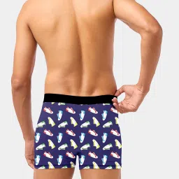 sara tex Pack of 3 Printed Men Trunk image 2