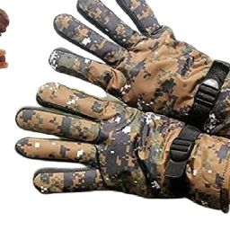 Solid Winter Men Gloves-image-54