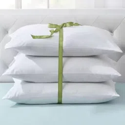 Microfibre Solid Sleeping Pillow Pack of 3-15