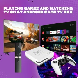 COUNTACH Wireless 8k Android TV Box Game Portable Video Game Consoles with Dual Gamepad 20000+games GB with 20000+ image 3