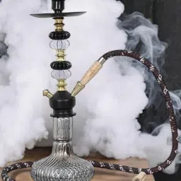 14 inch Iron, Glass Hookah-image-86
