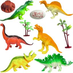 Big Dinosaur 10Pcs Action Figure for Kids Educational Realistic Gift-image-32