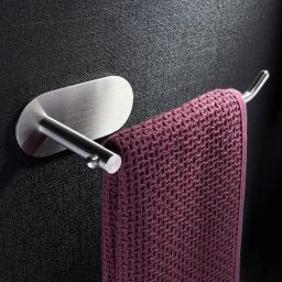 Self Adhesive Towel Ring For Bathroom Towel Hanger For Basin Satin Towel Holder-image-54